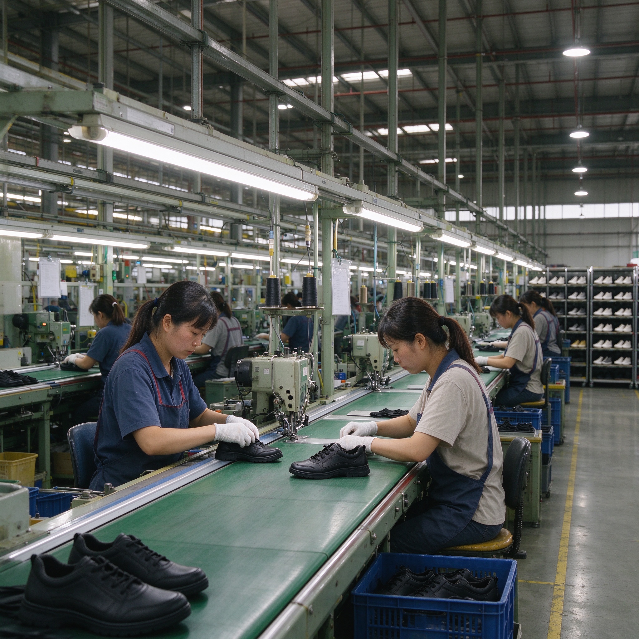 Hefei Topwin modern shoe factory line