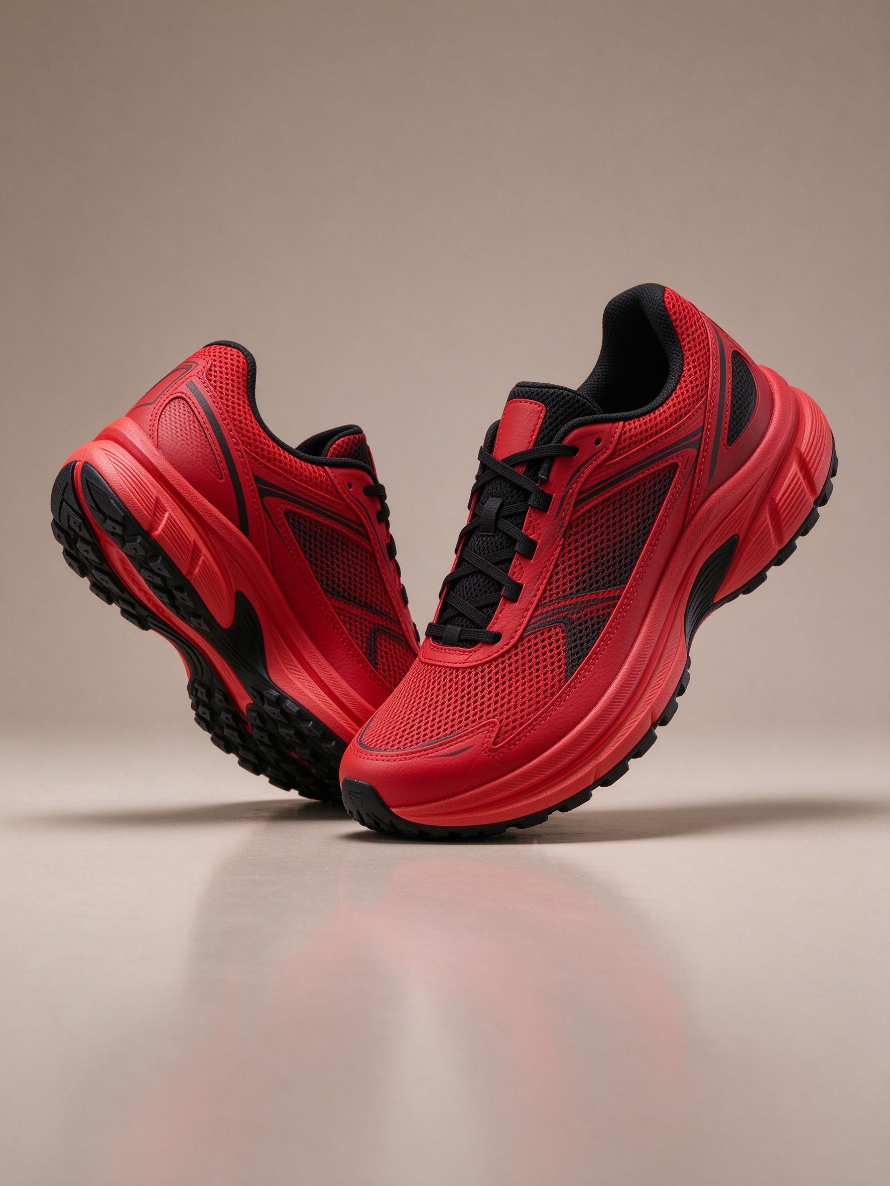 Sports running shoes